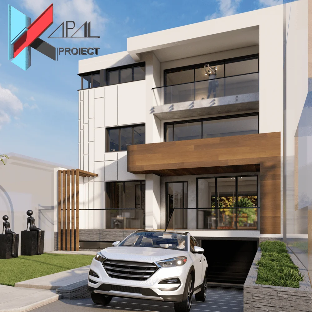 K073 Locuință unifamilială S+P+2E - Imagine 2