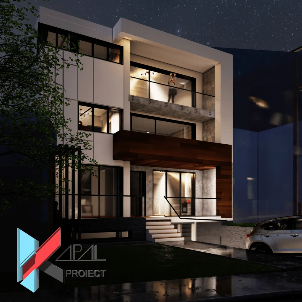 K073 Locuință unifamilială S+P+2E - Imagine 3