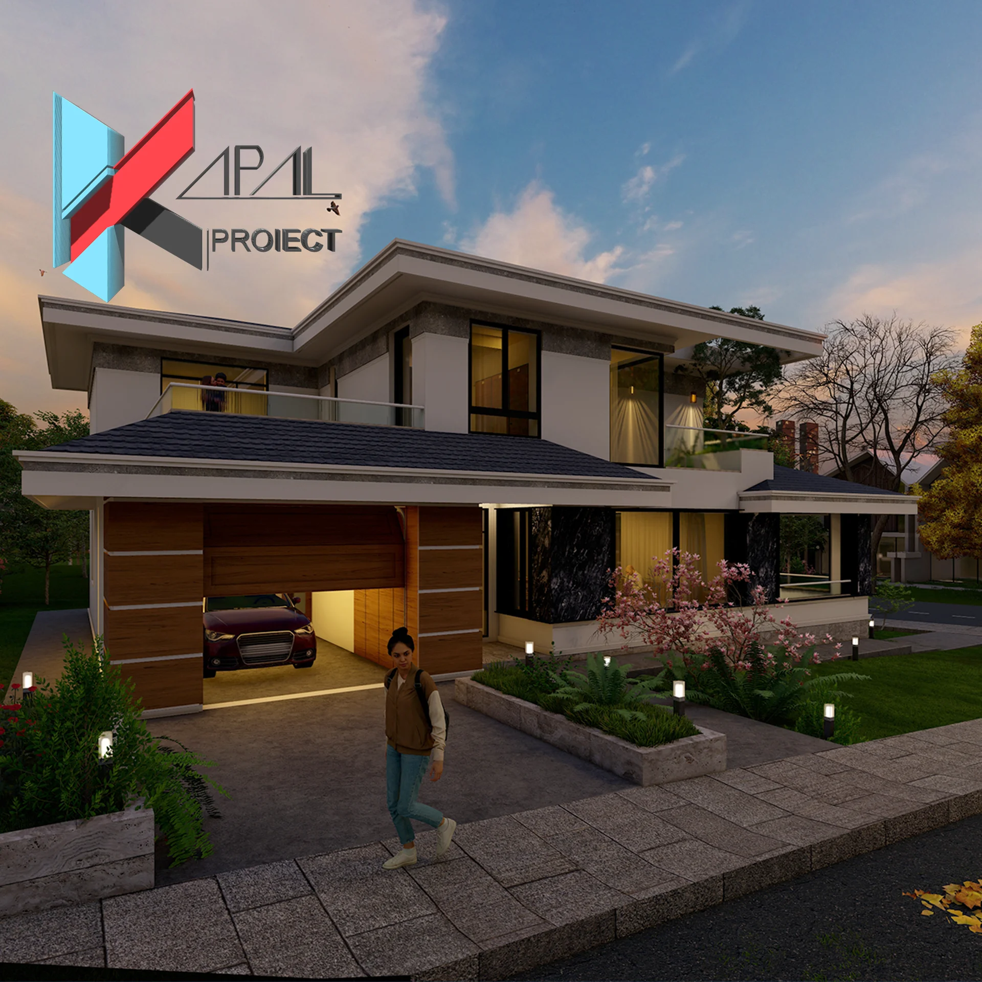 K076 Locuință unifamilială S+P+1E - Imagine 2