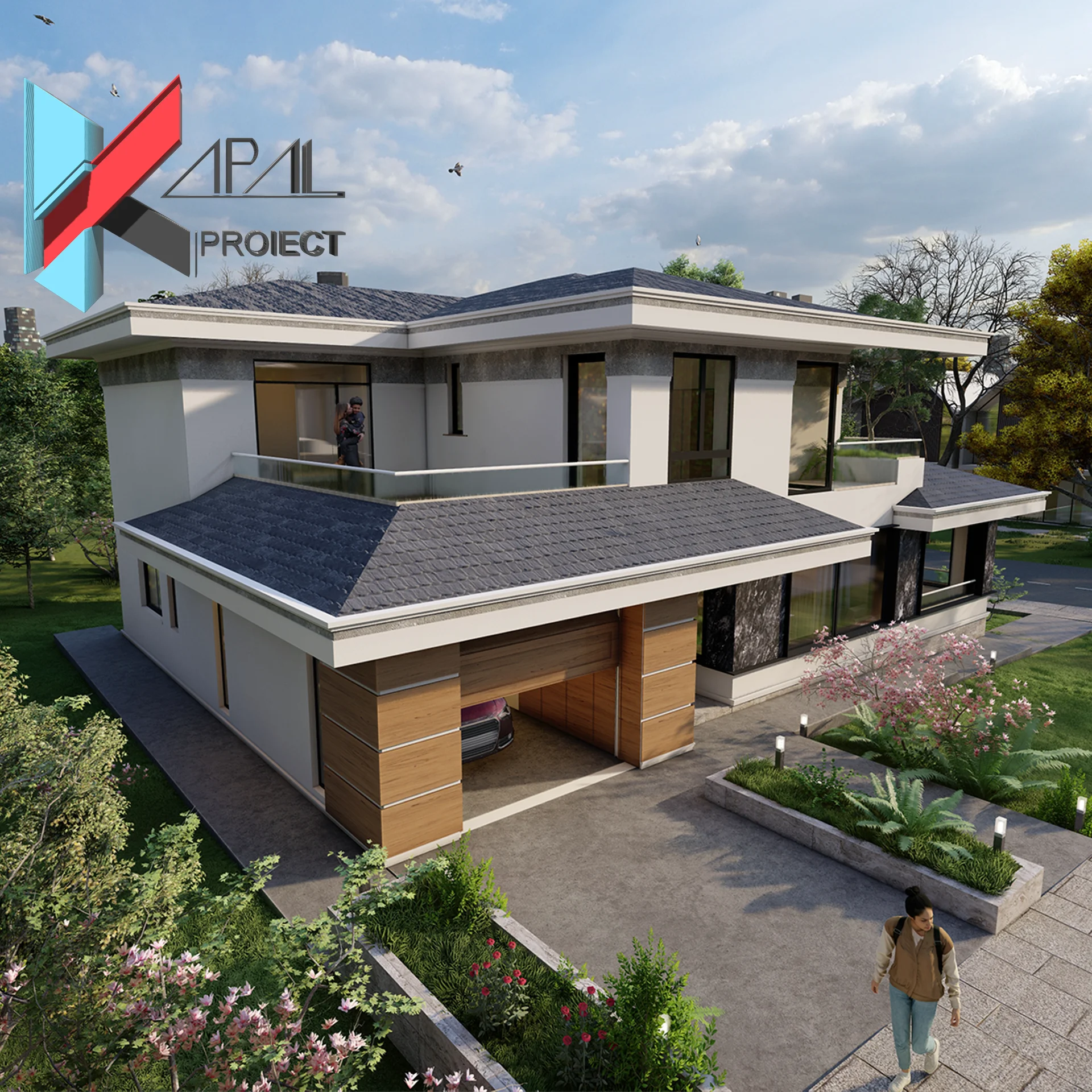 K076 Locuință unifamilială S+P+1E - Imagine 4