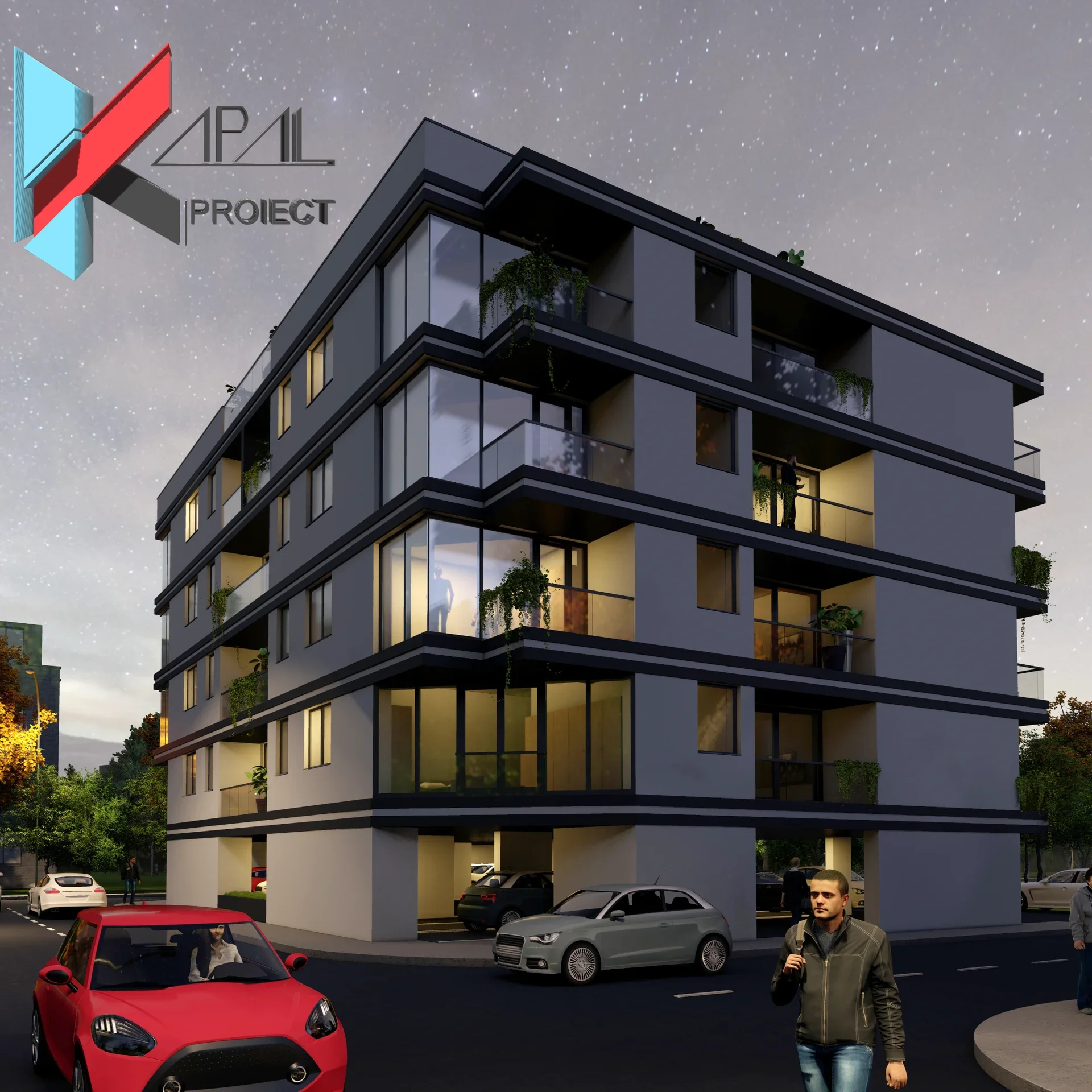 K077 Locuințe colective P+4E - Imagine 4