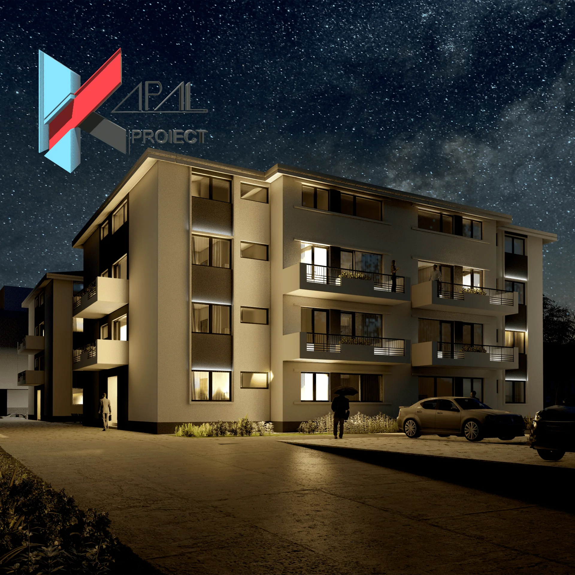 K080 Locuințe colective P+2E+Etaj tehnic - Imagine 5