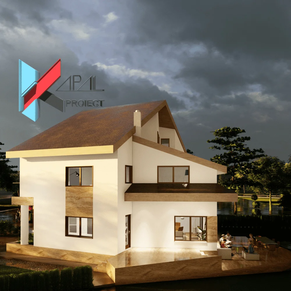 K088 Locuință unifamilială P+1E+M - Imagine 2