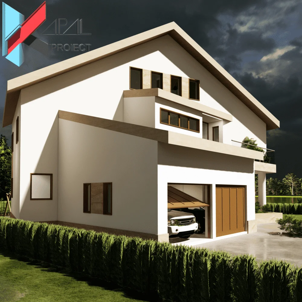 K088 Locuință unifamilială P+1E+M - Imagine 3