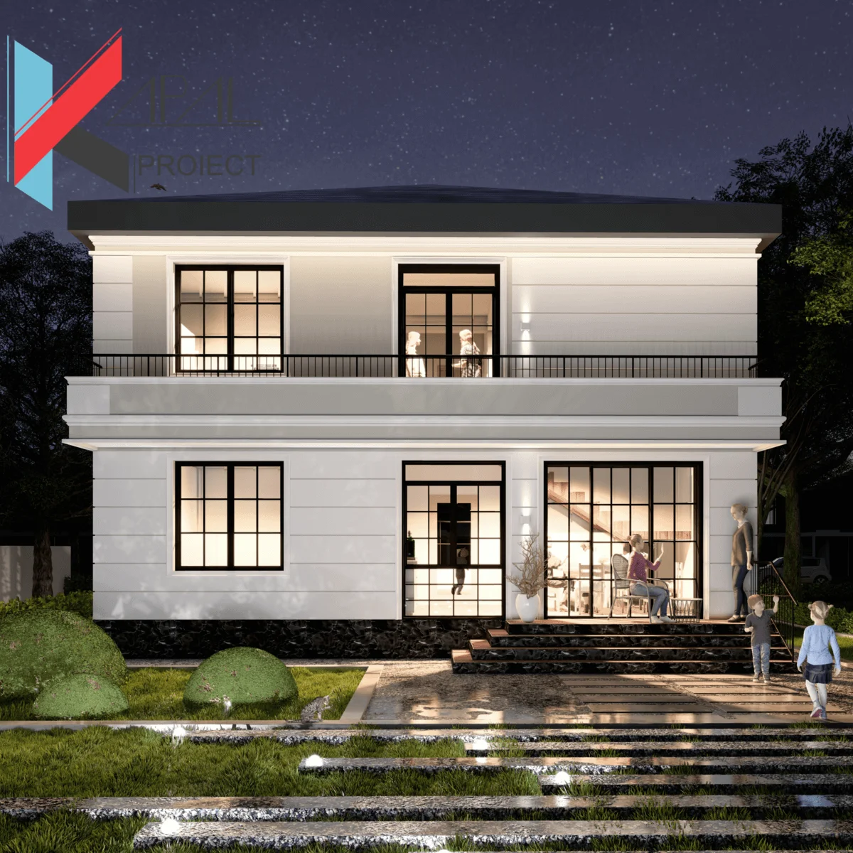 K099 Locuință unifamilială P+1E - Imagine 3