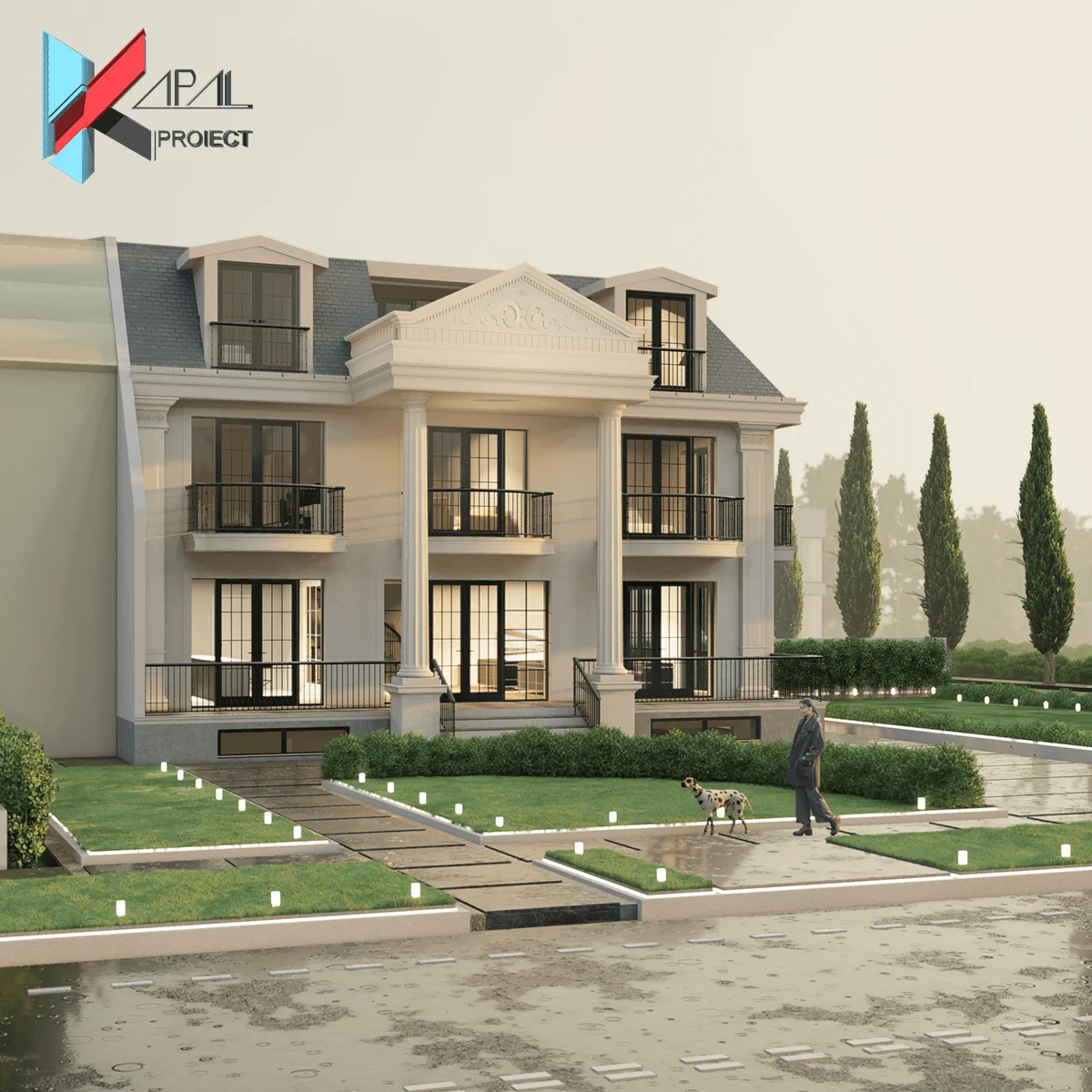 K110 Locuință unifamilială S+P+1E+M - Imagine 4