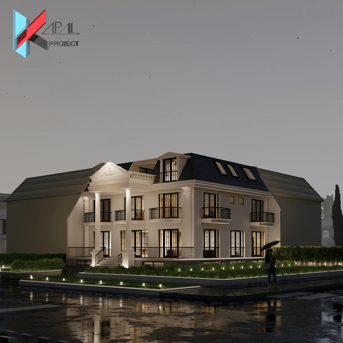 K110 Locuință unifamilială S+P+1E+M - Imagine 5