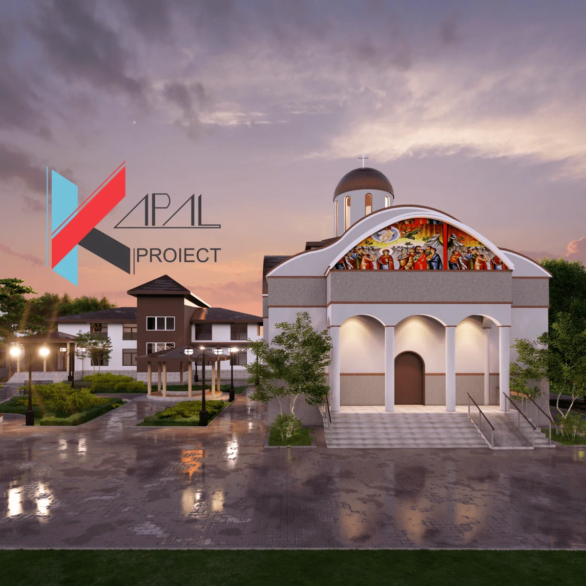 K118 Biserică ortodoxă P+1E - Imagine 3