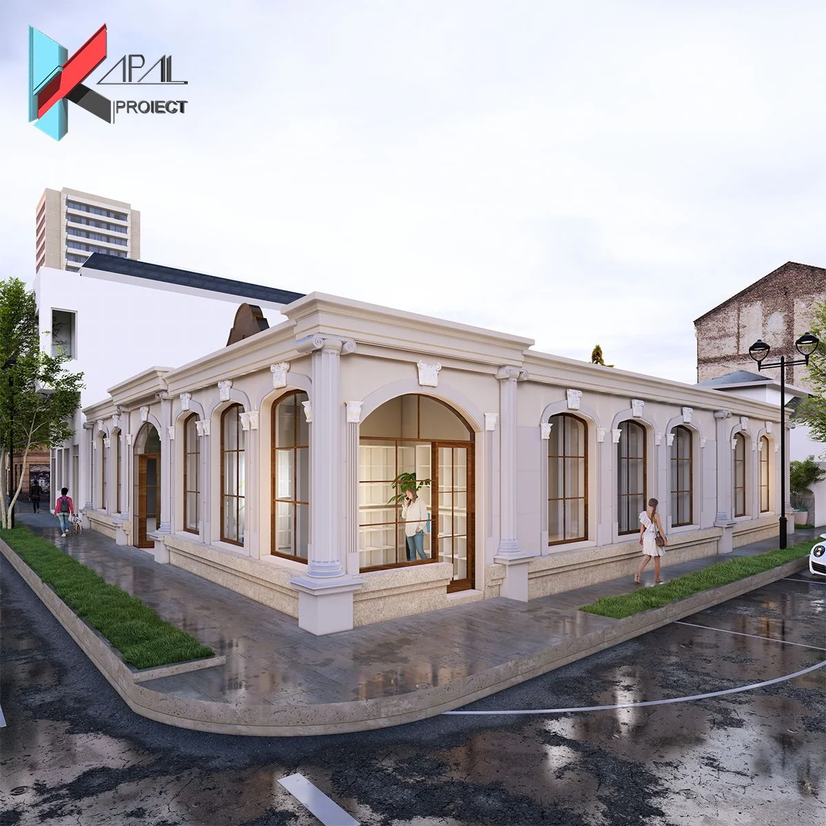 K122 Modificare Spații comerciale P