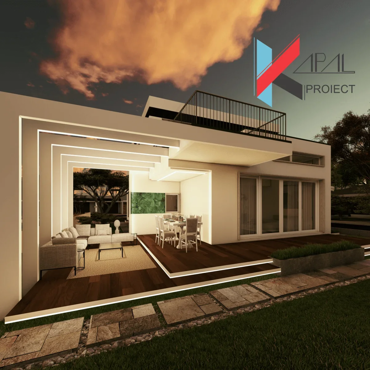 K131 Locuință unifamilială P+1E - Imagine 5