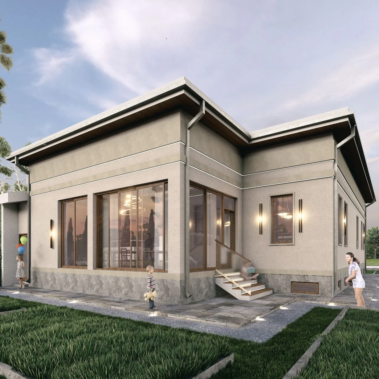 K141 Locuință unifamilială S+P+M - Imagine 5