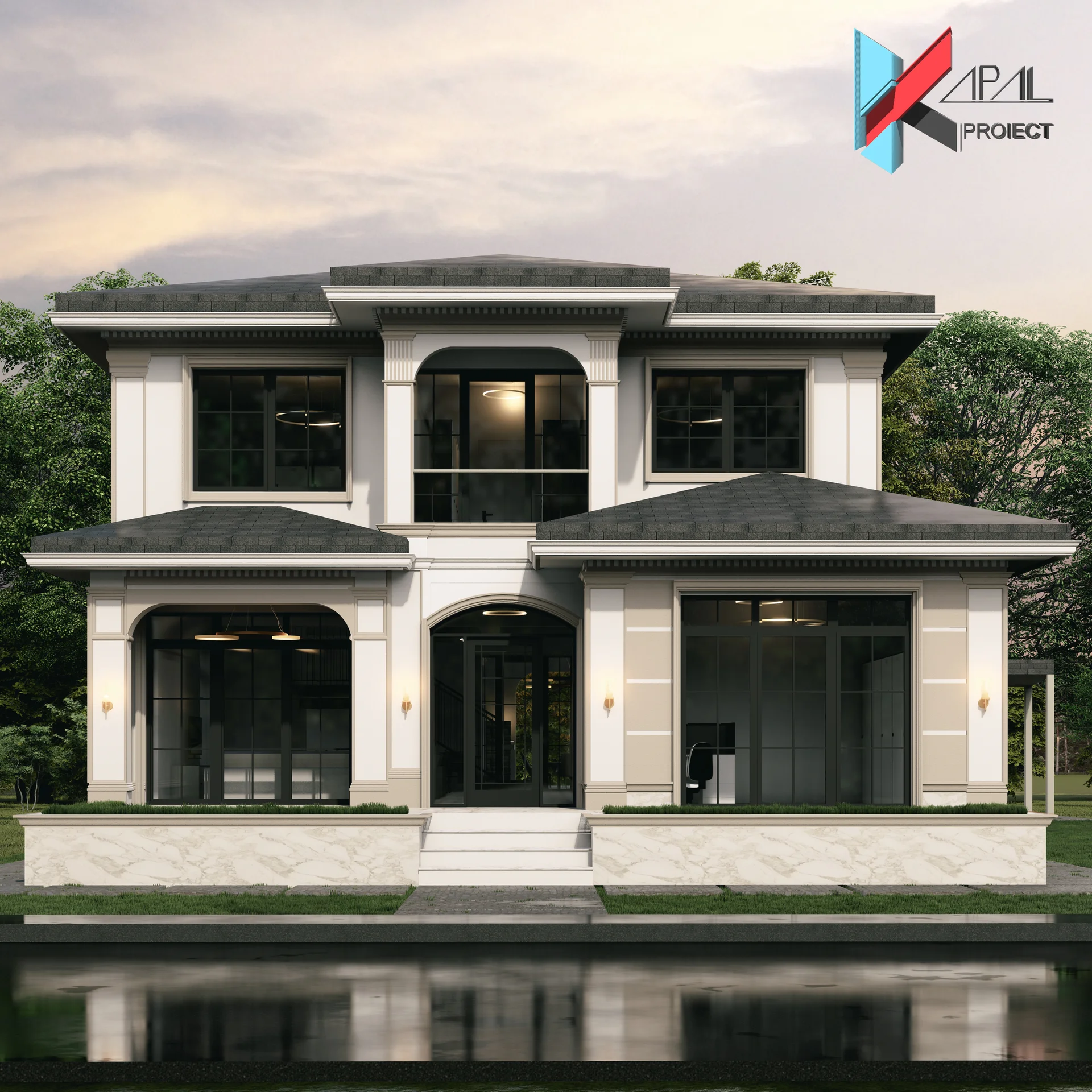 K161 Locuință unifamilială Sp+P+1E - Imagine 2