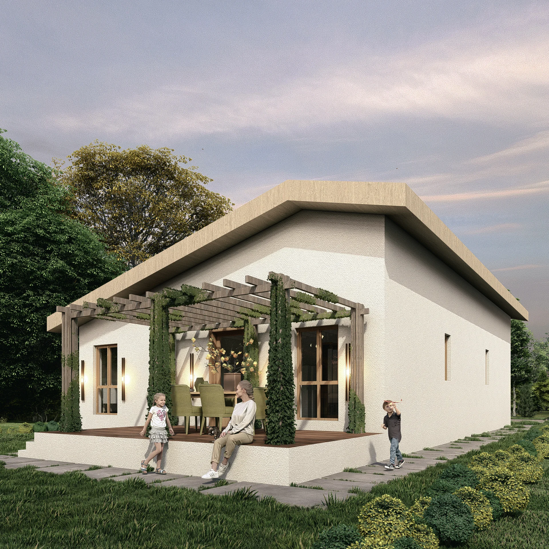 K173 Locuinta unifamiliala Parter